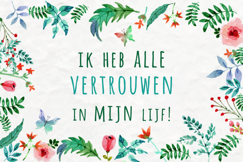 hypnobirthing: vertrouwen in mijn lijf
